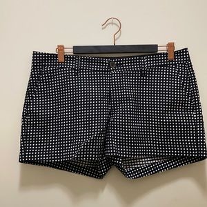 ⭐️(3/$25) Black & white polka dot shorts